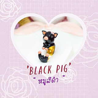 Ring / แหวน : Black Pig / หมูสีดำ