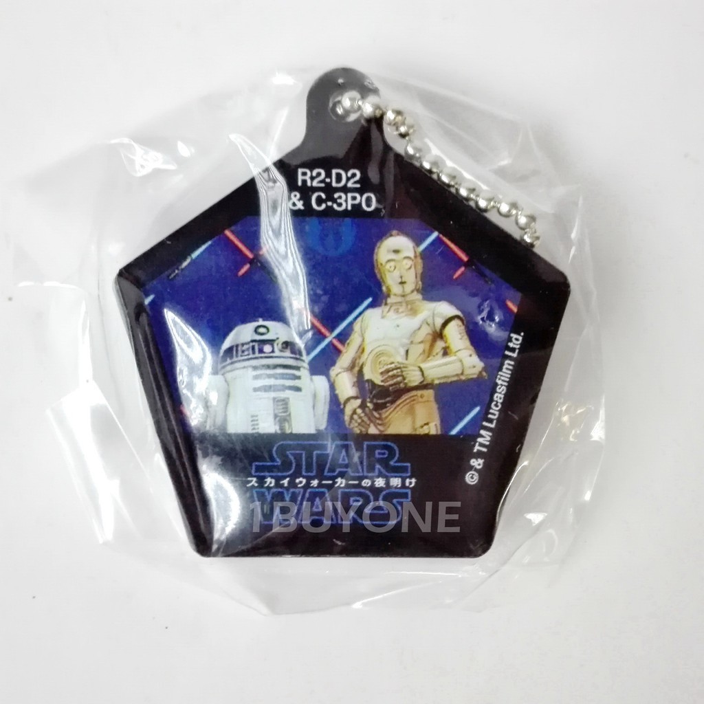 อาร์ทูดีทู ซีทรีพีโอ พวงกุญแจ สตาร์ วอร์ส ฟิกเกอร์ โมเดล อนิเมะ R2-D2 C-3PO Movie Star Wars ANIME FI