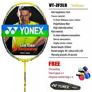 ( Free String ) Yonex Voltric Vtzf 2 Ld Raket รองเท้าผ้าใบลําลองไม้แบดมินตัน