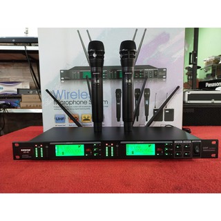 ไมค์ลอยคู่ UR-4D คลื่นความถี่ใหม่ 803-806 MHz