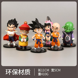 🎉พร้อมส่ง🎉โมเดลดราก้อนบอล ชุด 6 ตัว ฟิกเกอร์Dragonball งานPVC สะสม ยกชุด