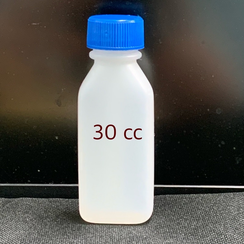(แพ็คละ 10 ใบ) ขวดพลาสติกบรรจุของเหลว  30cc , 60cc ,120cc , 180cc ,240 cc คละสี