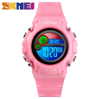 SKMEI NEW 1477 Kids LED Waterproof  Digital Watch Alarm Clock