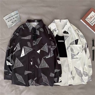 เสื้อเชิ้ตฮาวายสไตล์เกาหลี พร้อมส่ง!!