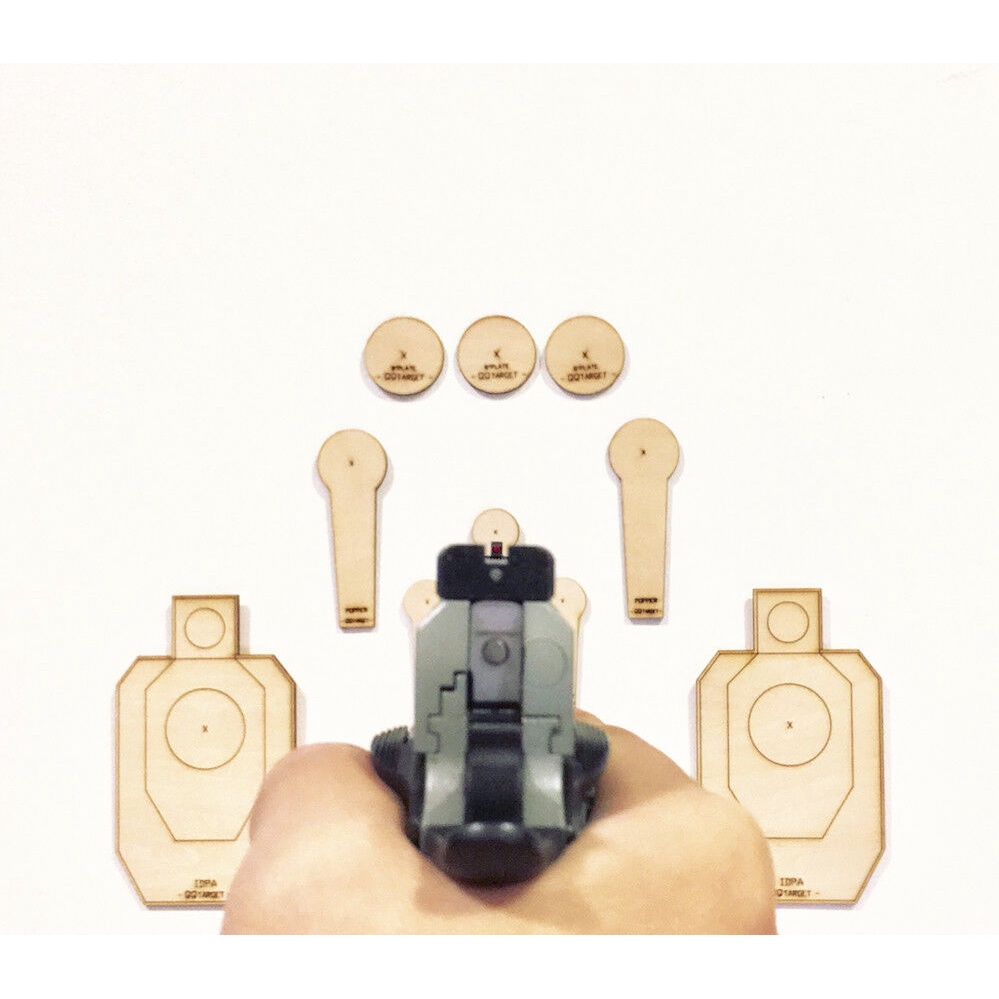 QQTarget IDPA เป้าซ้อม Dry-Fire ตามแบบ IDPA - IPSC และเป้าที่นิยมทั่ว ...
