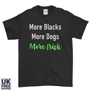 [S-5XL] เสื้อยืด พิมพ์ลาย Mores More Dogs More Irish Socialism Blm Lives คุณภาพสูง แฟชั่นสําหรับผู้ชาย