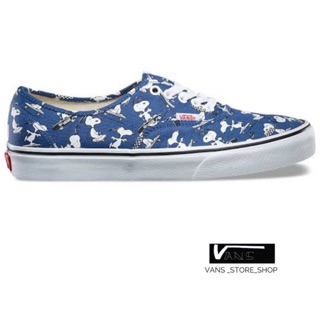 VANS AUTHENTIC X PEANUTS SNOOPY SKATING SNEAKERS สินค้าลิขสิทธิ์แท้