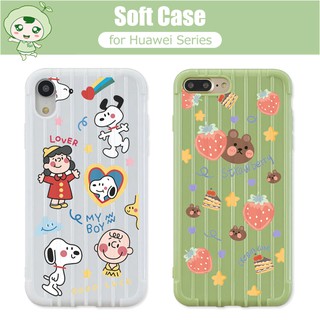 เคส Cute Soft Case Huawei Y7 Pro 2019 Mate 20 30 Pro Nova 2i 3i 4e Enjoy 9 Plus P Smart Z Plus Y9 Prime 2019 Mate 10 Lite P30 Lite