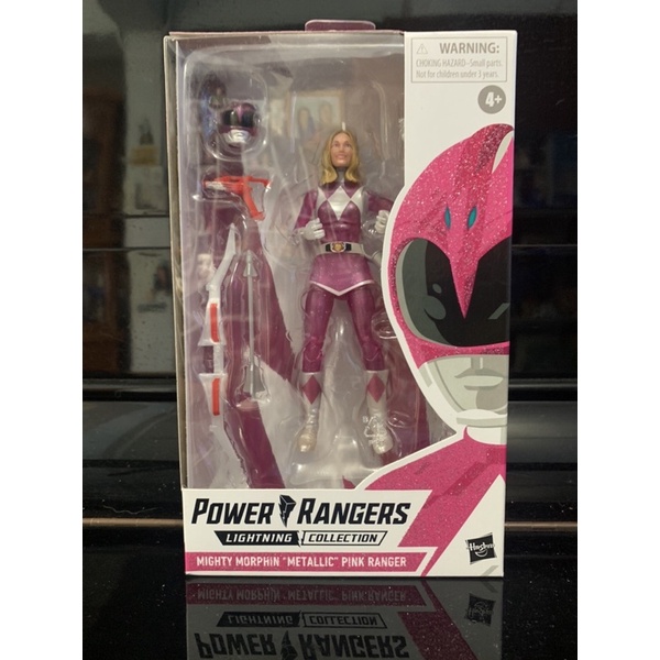 Power Rangers Lightning Collection Mighty Morphin “Metallic” Pink Ranger