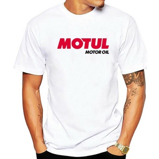 ขายดี!ขายดี เสื้อยืดลําลอง แขนสั้น พิมพ์ลาย Motul White S - 5 AImeke77PPdboh22S-5XL