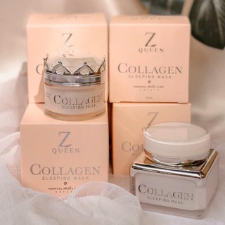 ซีควีนคอลลาเจนสลีปปิ้งมาร์คลดสิว Z queen collagen sleeping mask