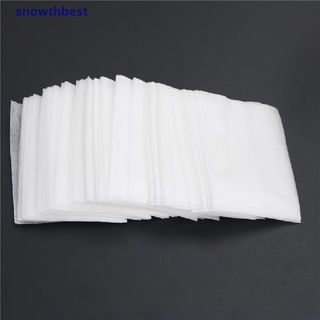 [Snowth] ถุงกระดาษกรองชา เส้นใยข้าวโพด แบบพกพา 100 ชิ้น ต่อล็อต [zkm]