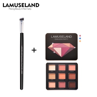 Lamuseland พาเลทอายแชโดว์เนื้อแมท 9 สี # Las 303