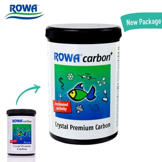 Rowa Carbon คาร์บอนเม็ด ดูดซับสารอินทรีย์ในตู้ปลา ทำให้น้ำใส ใช้ได้ทั้งตู้น้ำจืดและตู้ทะเล