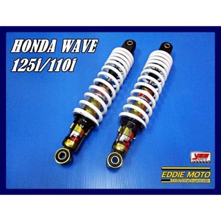 HONDA WAVE110i WAVE1215i WAVE110 WAVE125 REAR SHOCK SET "BLACK" SPRING // "WHITE" SPRING  // โช๊คหลัง งานสวย คุณภาพดี