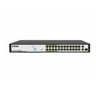 DLINK , SWITCH UNMANAGED PoE 250m. Model : DES-F1026P-E