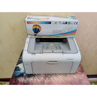 Hp LaserJet p1005 มือ2 สภาพดี ขาวดำ(ผ่านการทดสอบโดยช่างก่อนขายทุกเครื่อง)