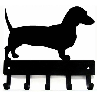 Dachshund ไม้แขวนเสื้อโลหะ กว้าง 9 นิ้ว 6x5 นิ้ว สําหรับตกแต่งบ้าน