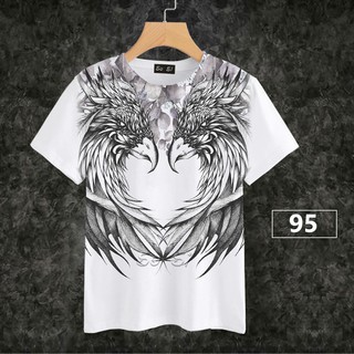 Loso store เสื้อยืดพิมพ์ลาย ลายนกฮูก และลายดอกกุหลายสวยๆ