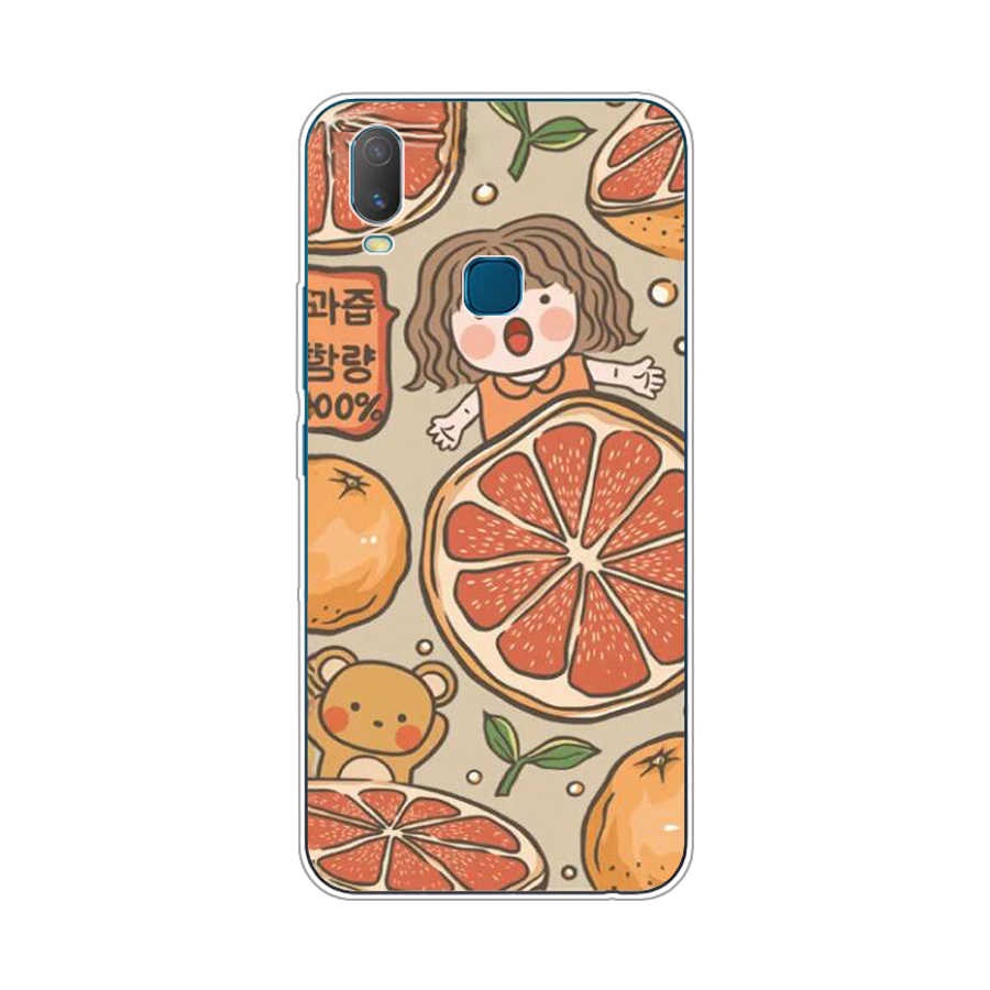 Vivo y20 2021 y12 y11 2019 y15 2020 เคส TPU นิ่ม ซิลิโคน ป้องกัน เคสโทรศัพท์