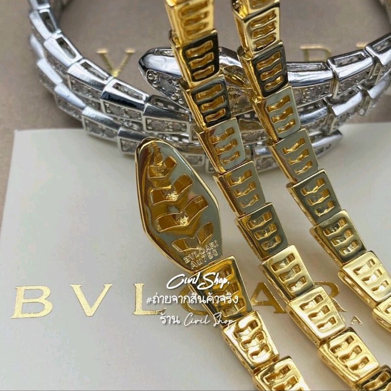 กำไลงูบูการี (Bugari) original 1.1เกรดงาvip. ใส่สลับแท้ วัสดุดีที่สุด ...