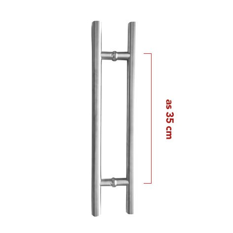 Pull Handle Shiny PH 802 AS 35 x 50 Cm ขัดสแตนเลสเงา