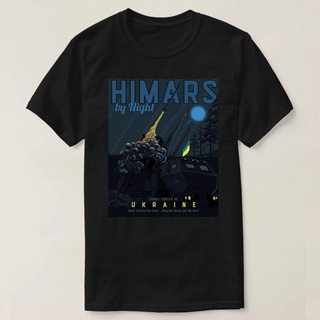 Ukraine Himars M142 เสื้อยืดคอกลม ผ้าฝ้าย 100% พิมพ์ลายจรวด แฟชั่นฤดูร้อน สําหรับผู้ชาย