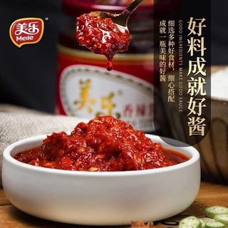 ซอสปรุงรส ซอสพริกเสฉวน พร้อมส่ง( 美乐香辣酱 ) ขนาด 1kg ซอสพริกสำหรับทำหม่าผอเต้าหู้ ซอส ซอสพริก เครื่องปรุงรส