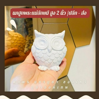 นกฮูกพระแม่ลักษมี ขายส่ง นำไปแต่งองค์เอง สูง 10 cm