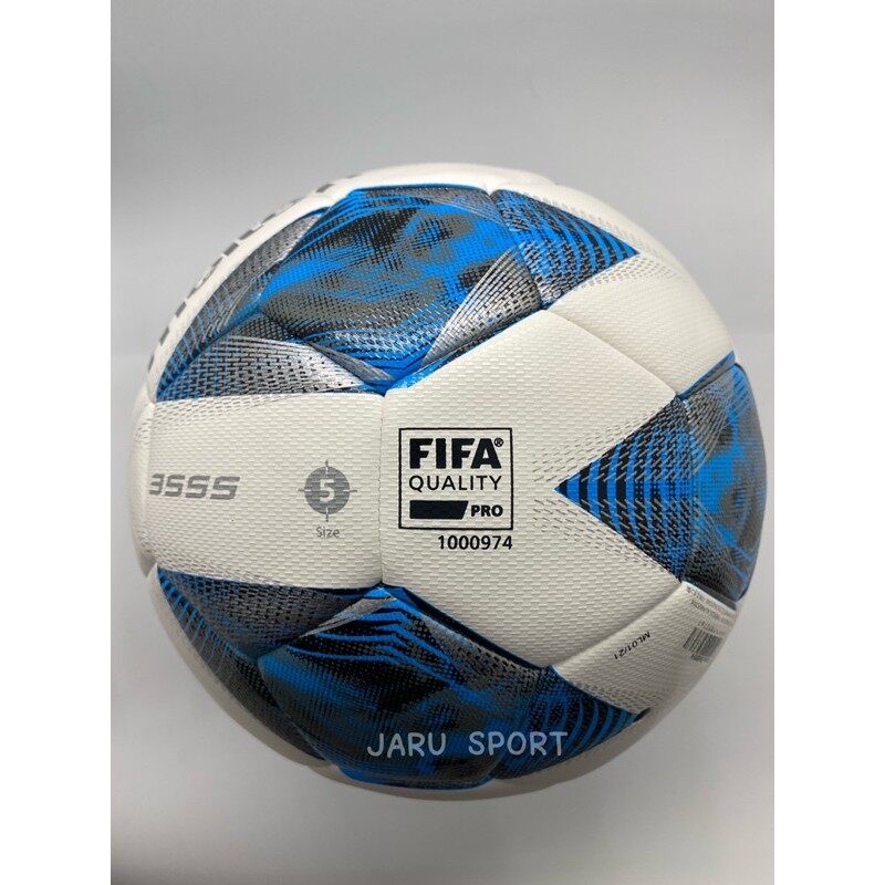 MOLTEN ลิขสิทธิ์แท้ 100%  ลูกฟุตบอลหนังเย็บ รุ่น F5A3555K PRO (1200) จำนวน 1 ลูก (แถมฟรี ตาข่ายใส่ลู