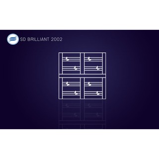 S.D.Brilliant เหล็กดัด 1.30*1.20 ม.