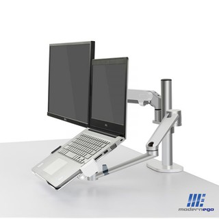 แขนวางโน๊ตบุ๊คและขายึดจอสปริงก๊าซ Monitor &amp; Laptop Desk Mount