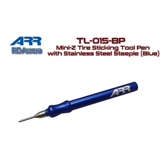 RC Aurora TL-015-BP Mini-Z Tire Sticking Tool Pen with Stainless Steel Steeple (Blue)