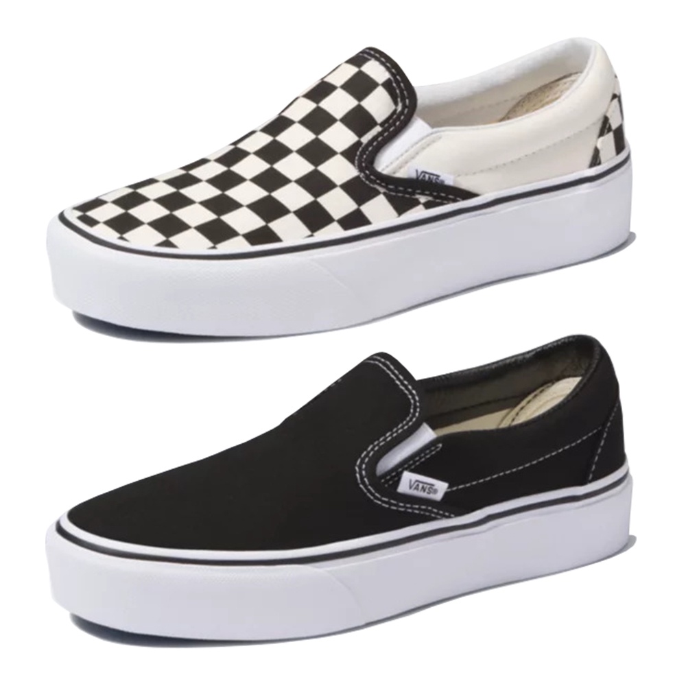 Vans รองเท้าผ้าใบ Classic Slip On Platform Classic Slip On