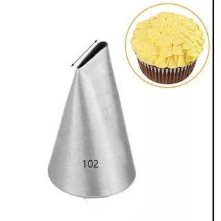 หัวบีบครีมเบอร์ 102 หัวบีบกลีบกุหลาบ PETAL TUBES ขนาดเล็ก