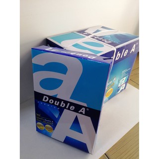 กระดาษถ่ายเอกสาร Double A 80 g.A4 500 Sh.1x5 ยกลัง