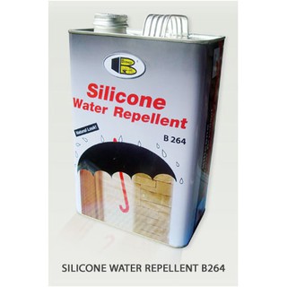 Bosny น้ำยาทากันซึมเข้าผนัง ซิลิโคน (ร่มดำ) บอสนี่ B264 ขนาด 3.78 ลิตร