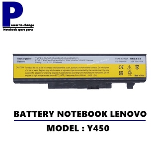 BATTERY NOTEBOOK LENOVO Y450 Y450A Y450G Y550 Y550A Y550P / แบตเตอรี่โน๊ตบุ๊ค ลีโนโว่ เทียบ (OEM)