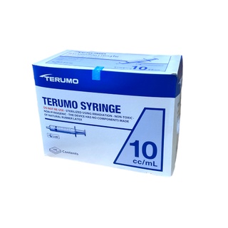 ไซริ้งพลาสติก ยี่ห้อ เทอรูโม 10 cc. และ 20 cc. Disposable Syringe without NEEDLE  TERUMO จำหน่าย/กล่อง