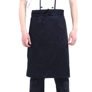 ผ้ากันเปื้อนยาว 23 นิ้ว ผ้าเวสต์พอยต์ เกรด A กันสะเก็ดไฟ เกรดโรงแรม 12 สี ✨ Half Apron 23" 12 Colors Hotel Quality