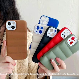 👏Ready Stock🎀 พร้อมส่ง เคสป้องกันโทรศัพท์มือถือ แบบนิ่ม ลายแจ็กเก็ต สําหรับ Compatible For iPhone 13 Pro Max 12 Pro Max 11 Pro Max 7 8 Plus