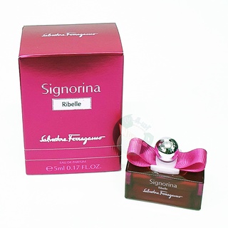 กลิ่นเร้าความรู้สึกที่ตัดกัน 😘 Salvatore Ferragamo Signorina Ribelle edp.ขนาดทดลอง ป้ายไทย ของแท้ 100%