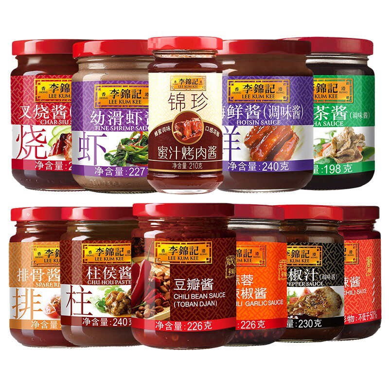ซอสปรุงรส ลีกุมกี่ Lee Kum Kee  พร้อมส่ง(李锦记调味酱）มีหลายรส