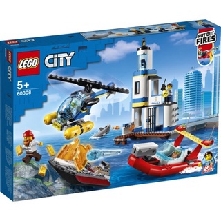 LEGO City Police Seaside Police And Fire Mission 60308