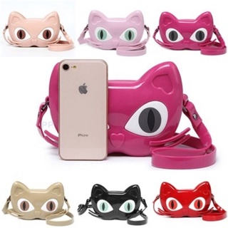 Sweet Kitten Shoulder Bag กระเป๋าสะพายข้างรูปแมวเหมียว