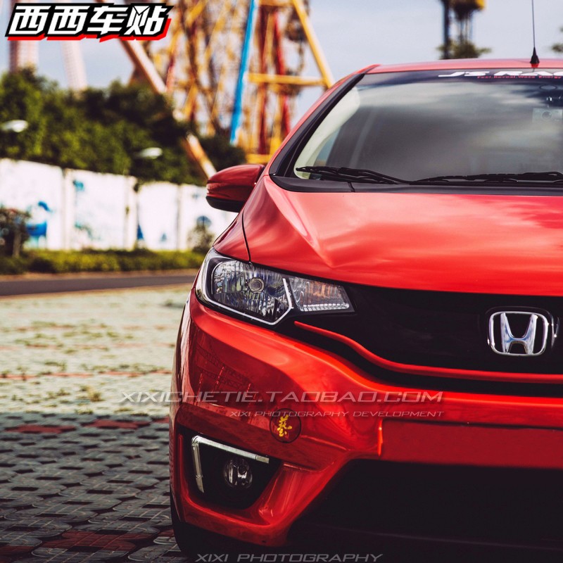 R JSRACING Hook Art Trailer สติกเกอร์ตกแต่งใหม่ Fit GK5 Civic Siming FD2 สติกเกอร์รถ