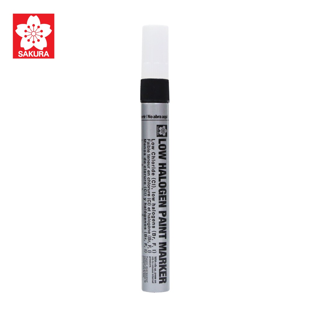 SAKURA (ซากุระ) ปากกาเพ้นท์ มาร์คเกอร์ โลว์ฮาโลเจน (LOW HALOGEN PAINT MARKER SAKURA) ปากกาเขียนเหล็ก รหัส XPMKB-LH