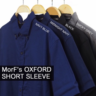 Oxford Short Sleeve Shirt เสื้อเชิ้ต แขนสั้น คอปก