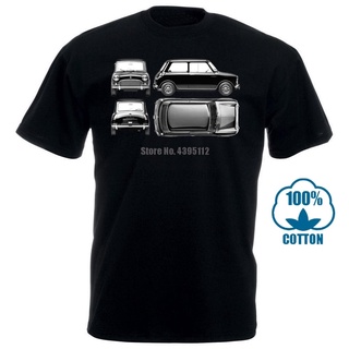 [COD]เสื้อยืด พิมพ์ลาย Austin Mini Vtec Clic Morris Vtec สีดํา เข้ากับทุกการแต่งกาย สําหรับผู้ชาย