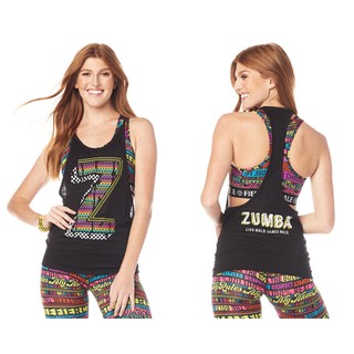 Zumba Wear : Dance Bold Bubble Tank (เสื้อกล้ามออกกำลังกายซุมบ้า)